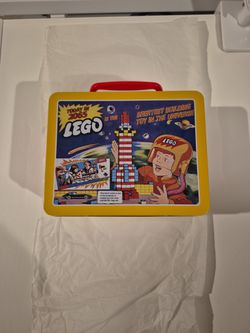 Lego Vip Exclusive Collectible Retro Tin Lunch Box Brand New 