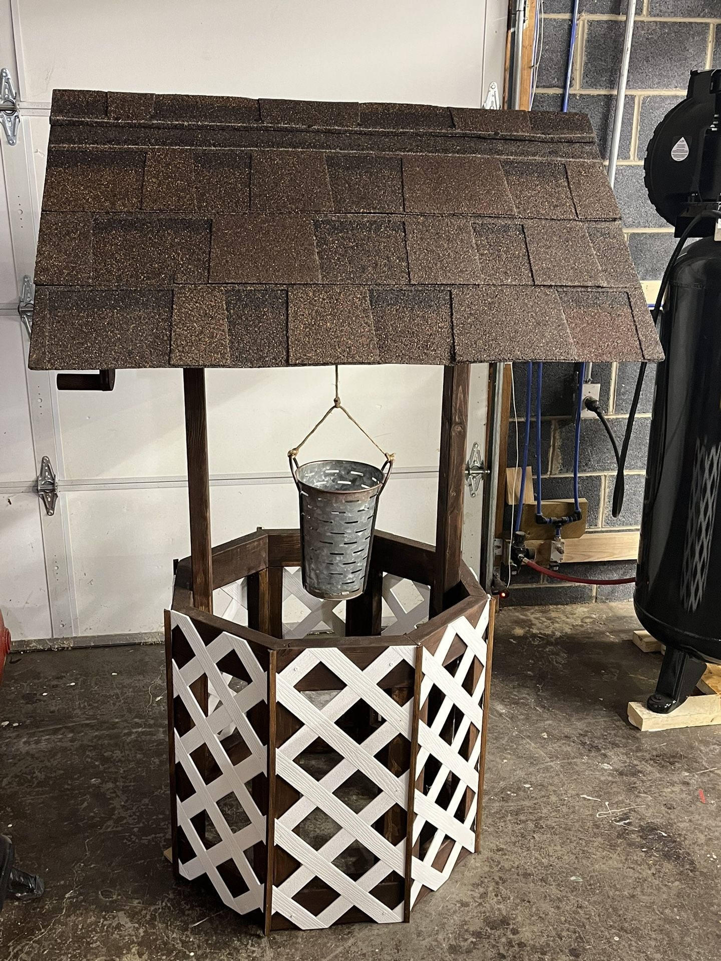 Hand Crafted Wishing Well