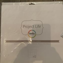 CRAFT ITEM:  Project Life Refill Pages (NEW) $10