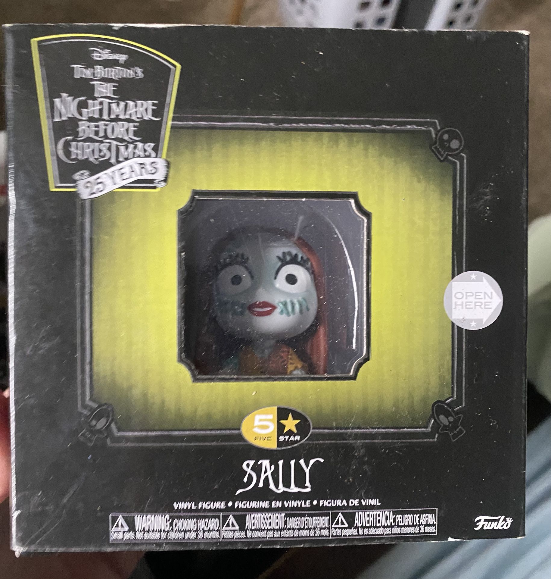 Funko 5 Star Sally vinyl figure from The Nightmare Before Christmas Disney film