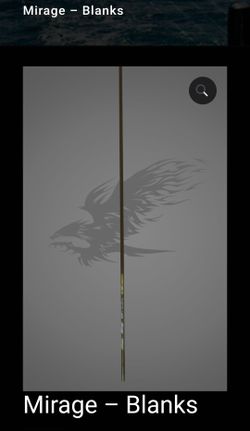 New Phenix Mirage Blanks, 5ft6", 1-5lb, 2-Piece