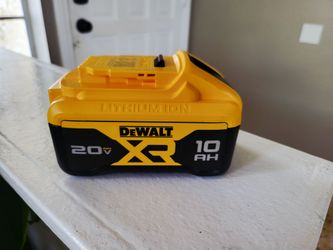 Dewalt new battery 10ah XR.(($firm on price)