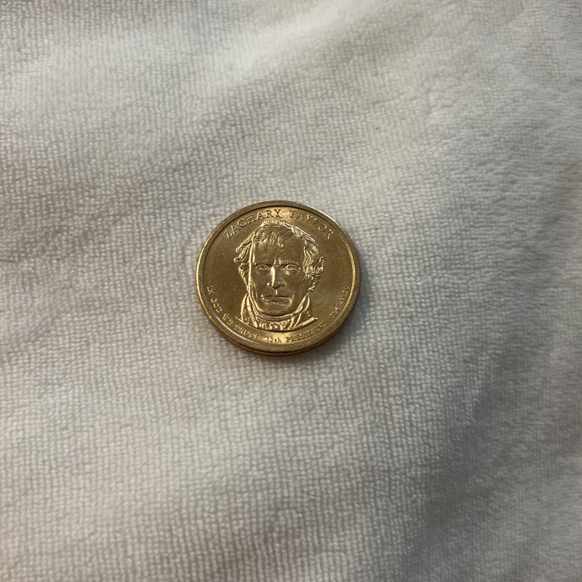 2009 S Zachary Taylor Presidential Dollar Choice Proof $1 Coin