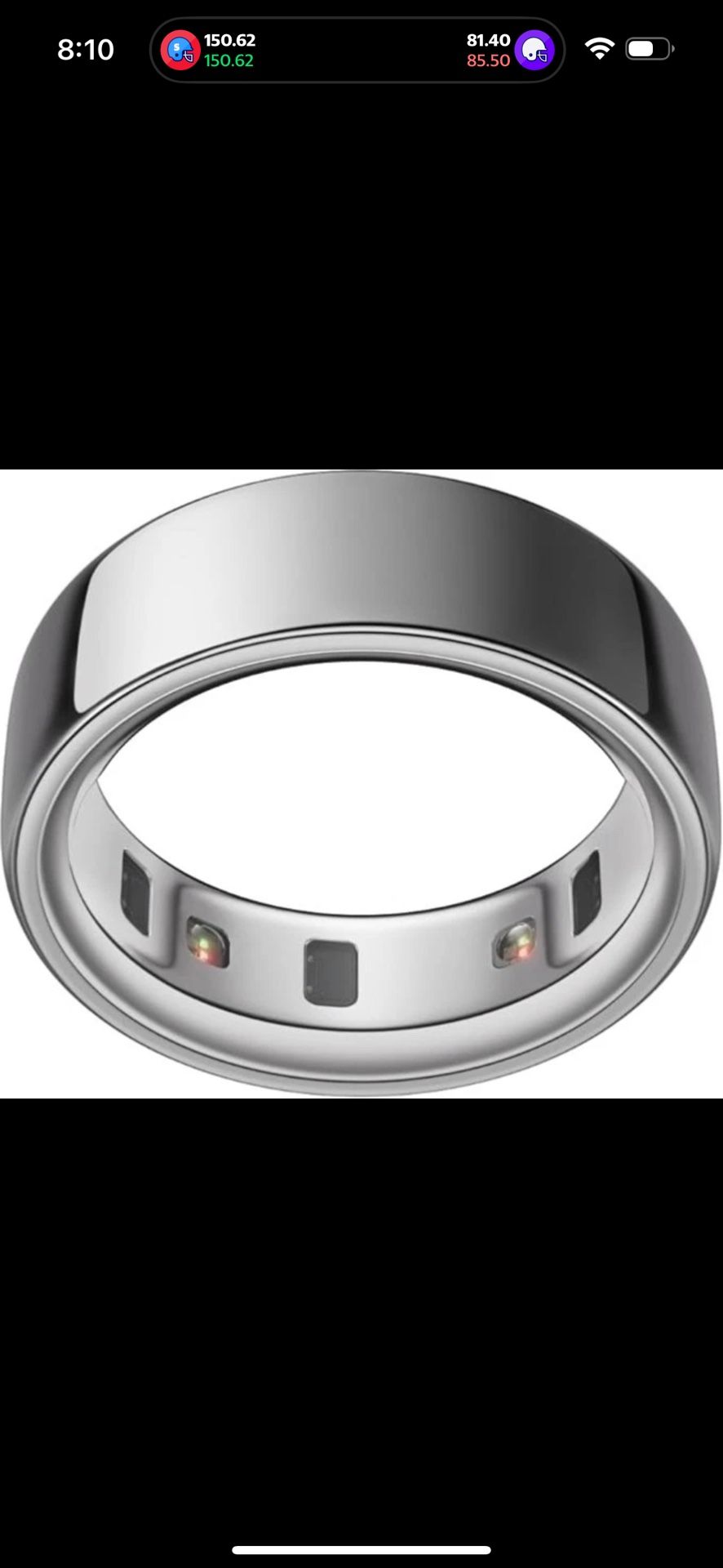 Oura Ring 4 Size 11 Silver (Brand New)