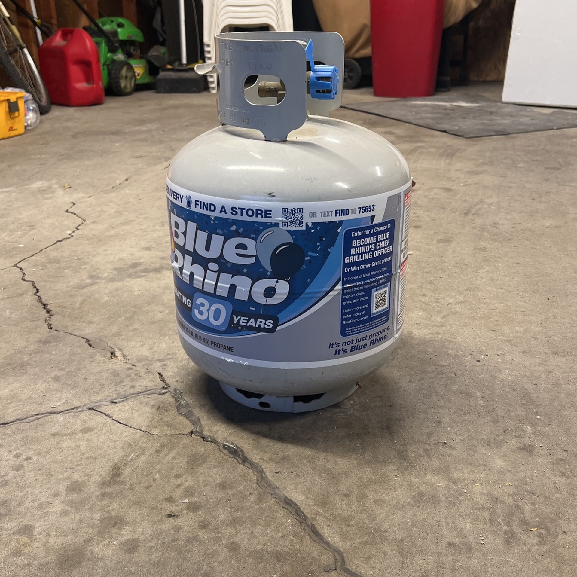 New Propane Tank