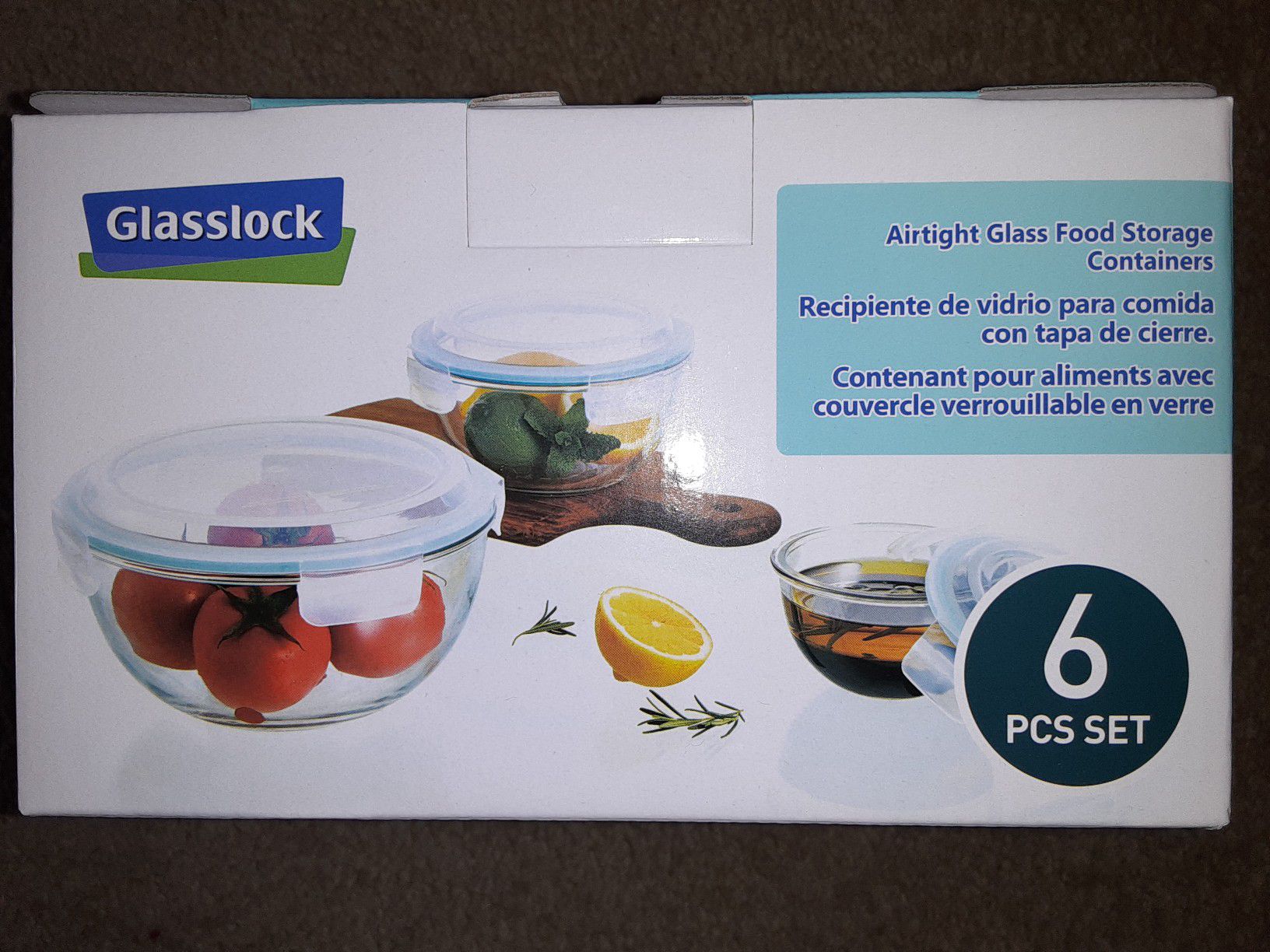 Glasslock Food Containers