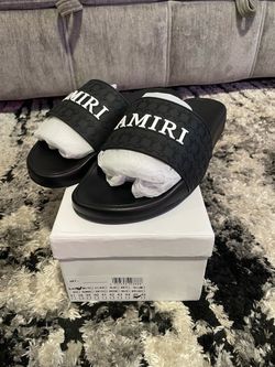 Amiri quad pool sandal size 11