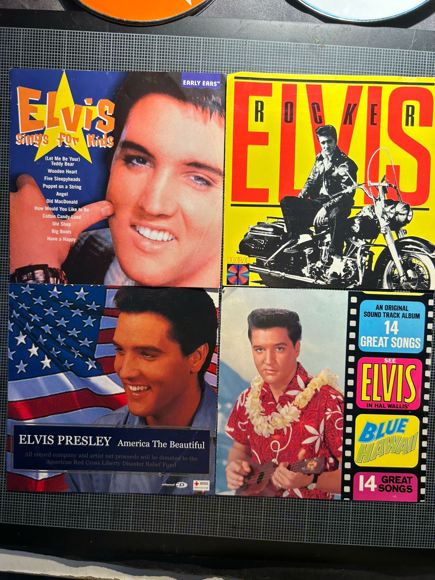 (4) Elvis Presley CDs Very Good Condition