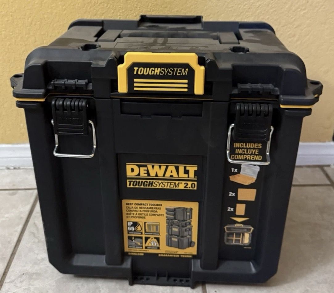 DEWALT ToughSystem 2.0 Compact Deep Tool Box