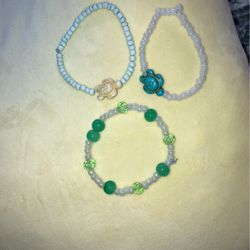 A Set Of 3 Bracelets 