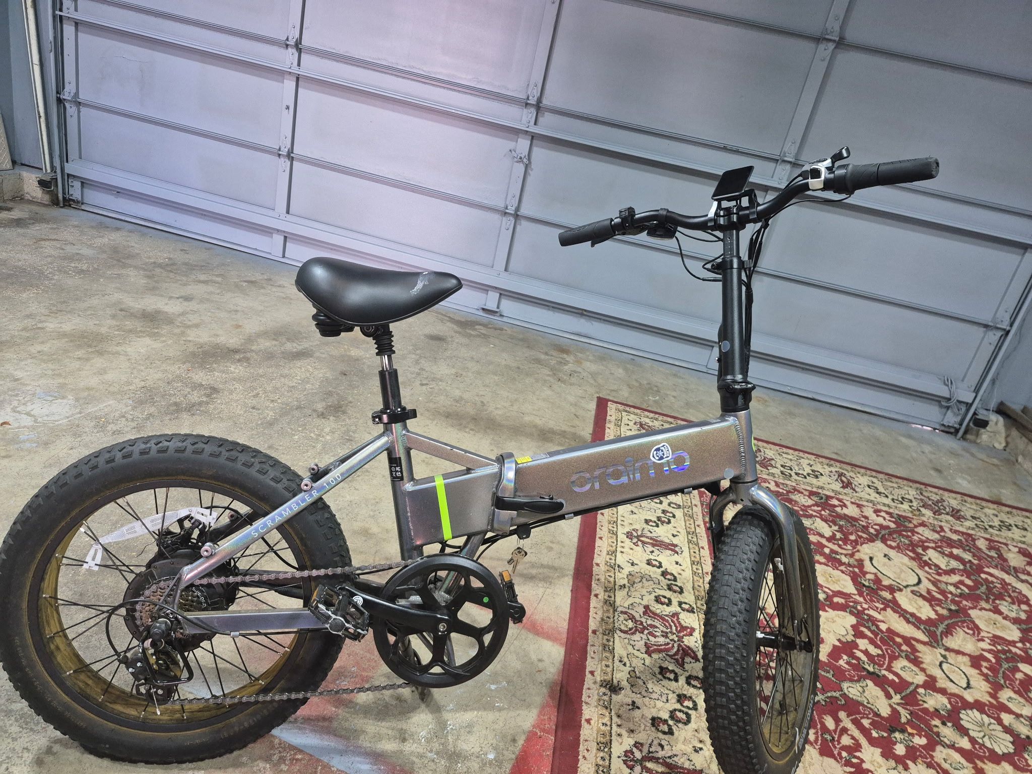 Oraimo Scrambler 100 Electric Bike 