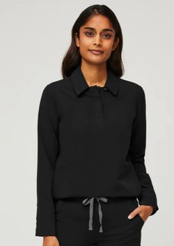 Figs Long Sleeve Scrub Top Only