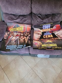 Wrestemania Posters