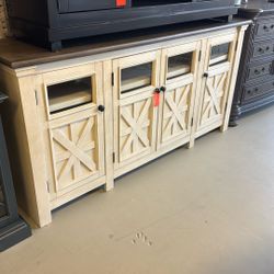 🎁 XL TV Stand 74” 🔥