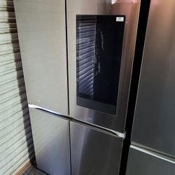 New Samsung Family Hub Counter Depth Stainless Steel French Door 