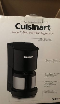 Cuisinart 4 cup coffee maker