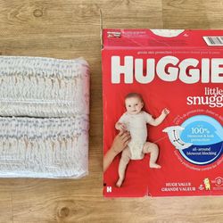 Huggies Little Snuggles Diapers – Size 2 (74Count) – Brand New