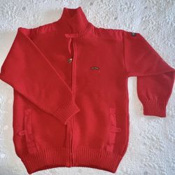 Thick Designer Wool Sweater XL Like New 