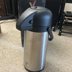 Coffee Carafe for Keeping Hot - 102oz/3L Airpot Coffee Dispenser with Pump