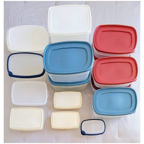 Rubbermaid Food Storage Assorted Lidded Container 16pc Set