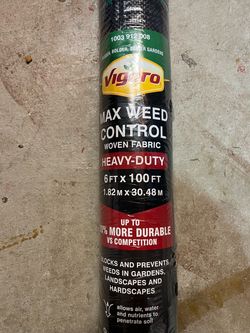 Vigoro Max Weed Control Woven Fabric 6x100 ft