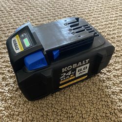 Kobalt 24v 8AH ultimate output battery