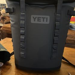 Yeti Backpack Cooler W/ 2 Ramblers