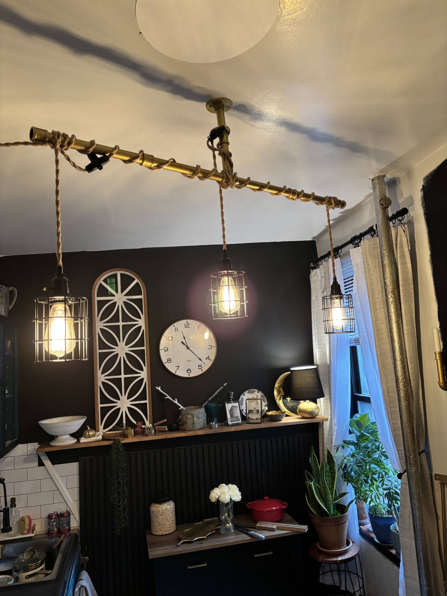 Industrial Style Pendant Light Fixture