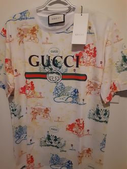 G.u.c.c.i Designer logo shirt size X Large
