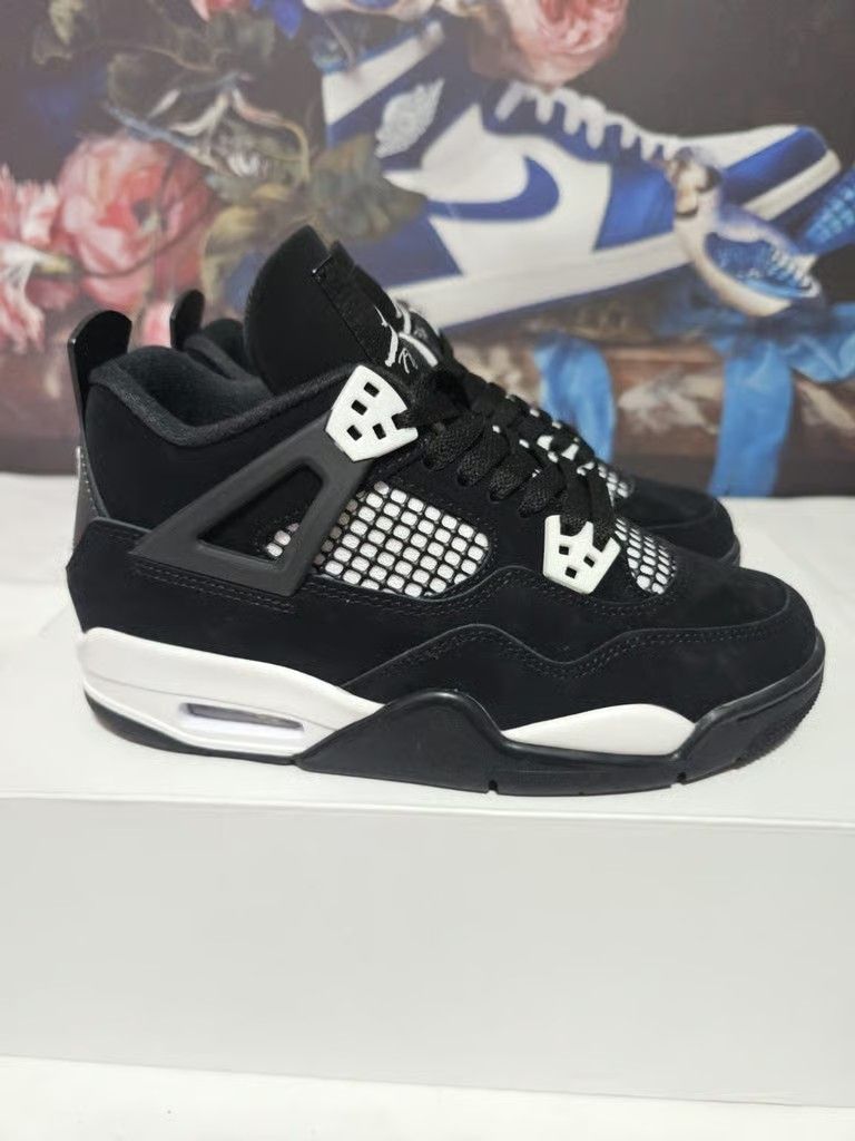 Black sports shoes and sneakers