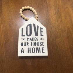 Wood Sign Decor 