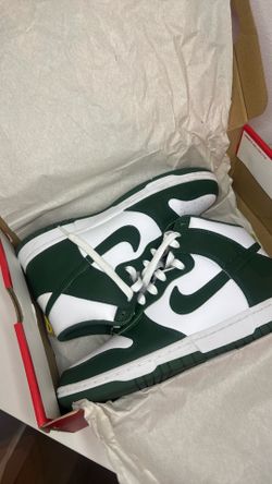 Nike dunk hi retro green