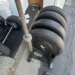 Barbell 4- 45# Plates 