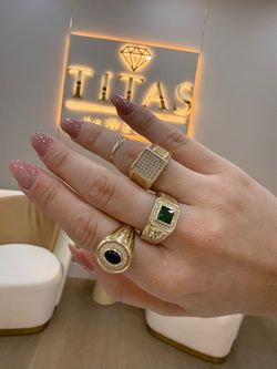Anillos oro 10K