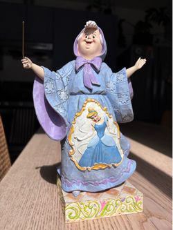 Rare Vintage 2006 Disney Traditions x Jim Shore Cinderella Fairy Godmother Figurine