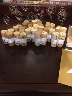 Wedding table numbers - set of 12