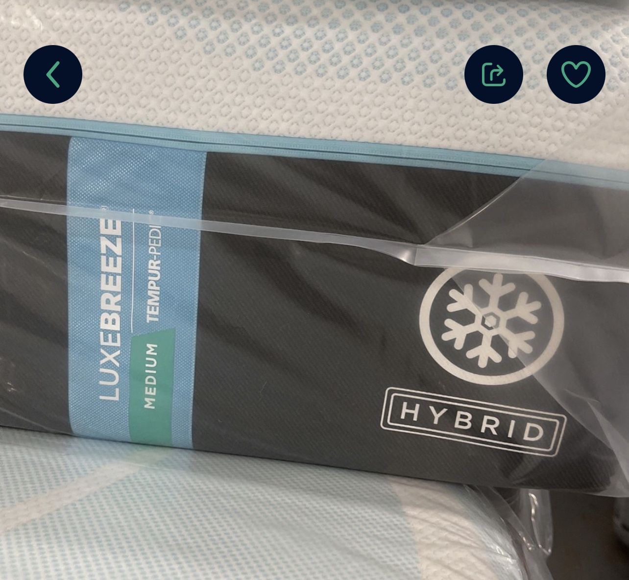 King Queen Size Tempurpedic ProAdapt, ProBreeze, LuxeBreeze Mattress