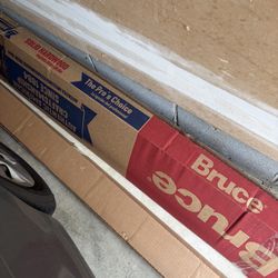 Bruce Hardwood flooring  FREE