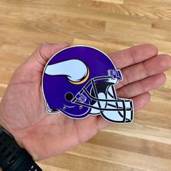  Minnesota Vikings NFL Helmet Sticker Football Decal