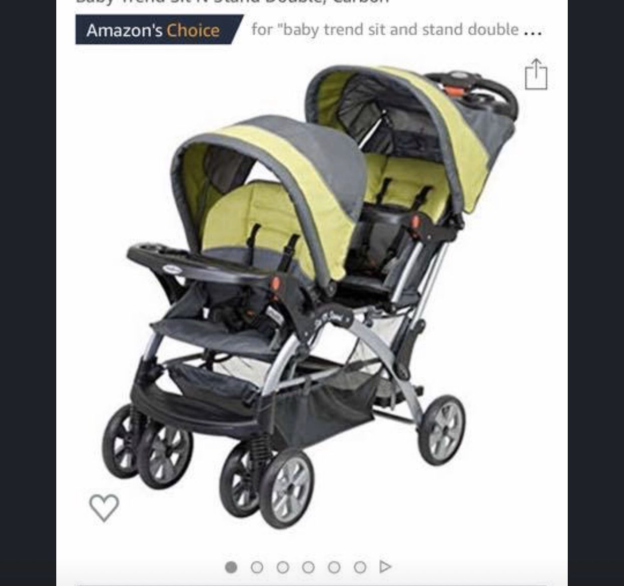 Double stroller go 55$