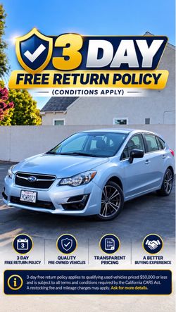 2016 Subaru Impreza 2.0i Sport Limited – Clean Title – Sporty & Reliable AWD