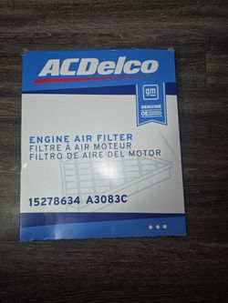 ACDelco GM OE Engine Air Filter A3083C
