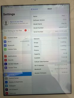 APPLE IPAD (s) 2 PERFECT COND IPAD AIR IPAD 5th GEN