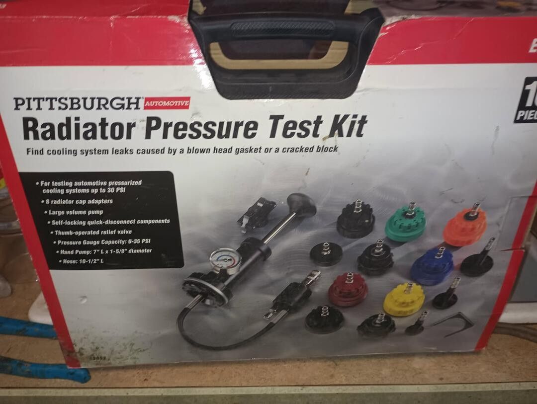Pittsburgh Radiator Pressure Tester Kit