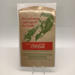 Antique Coca-Cola No Drip bottle Protector