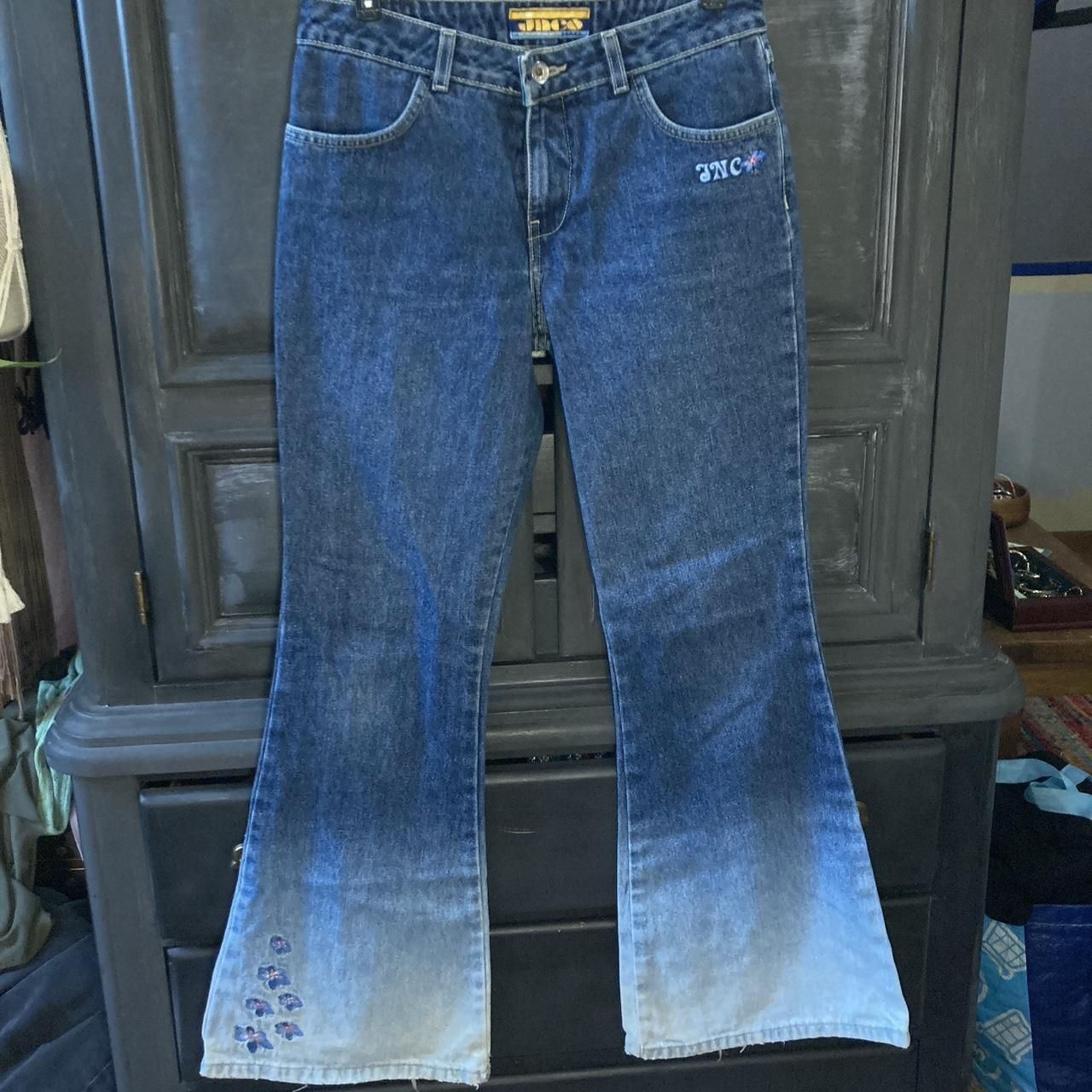 JNCO Women's Blue and Navy Jeans(40391)65