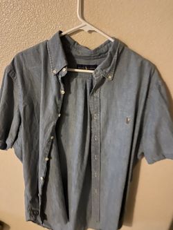 8 POLO SHIRTS / DRESS SHIRTS. 1 Tommy Hilfiger shirt