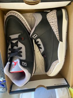 Jordan 3 retro black cement 3y new