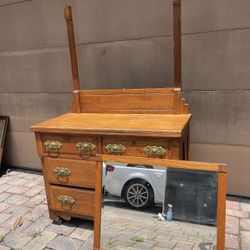 Antique Oak Dresser