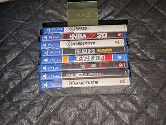 Lot of 8 PS4 Games